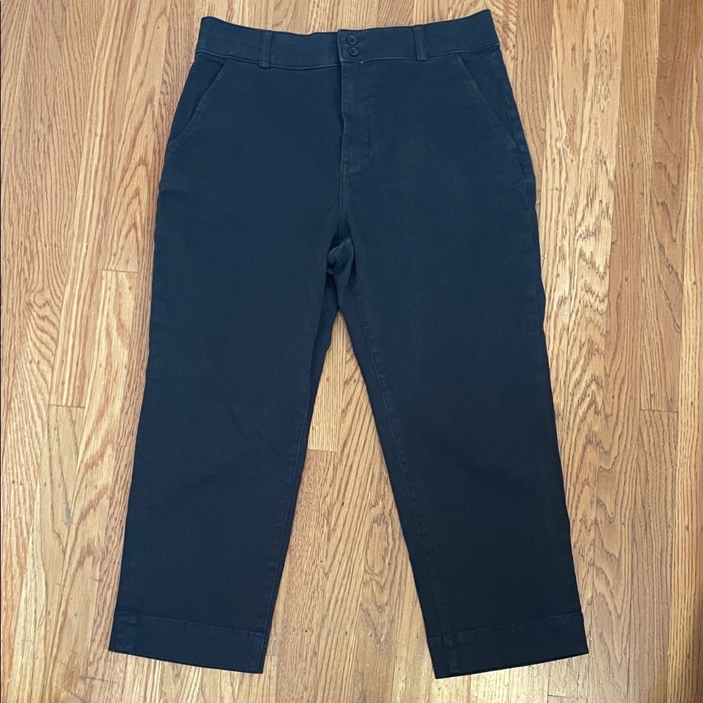 Everlane Black Utility Straight-Leg Pant